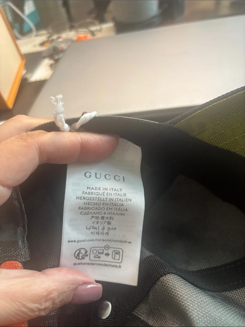 Gucci baseball cap